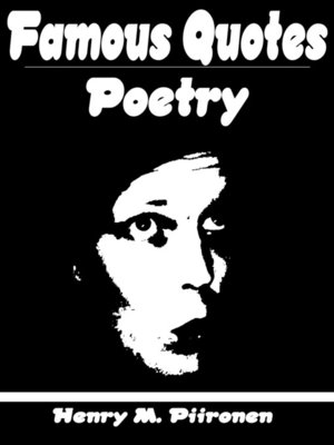 cover image of Famous Quotes on Poetry